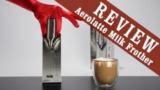 Aerolatte Milk Frother  Exclusive Review [upl. by Alahcim]