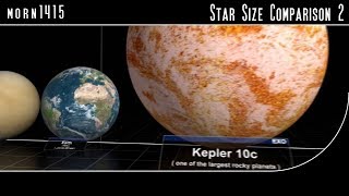 Star Size Comparison 2 [upl. by Lugar817]