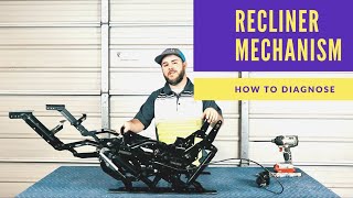 How to Repair a Recliner Mechanism [upl. by Ardnuhsed]