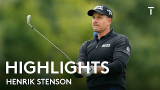 Henrik Stenson Round 1 Highlights  2021 DD Real Czech Masters [upl. by Yleme]