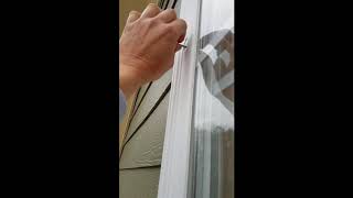 How to repair damaged vinyl window [upl. by Shaner]