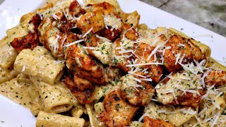 Creamy Pesto Chicken Pasta Recipe  30 Minute Meal [upl. by Ange500]