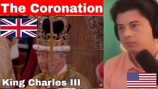 American Reacts King Charles III Coronation  FULL [upl. by Fates]