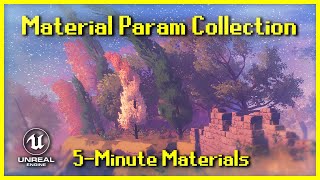 Material Parameter Collection  5Minute Materials UE5 [upl. by Nac]