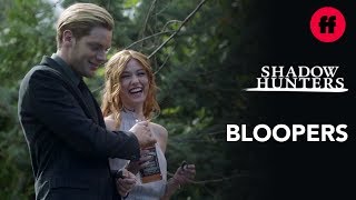 Shadowhunters  Season 3A Bloopers Part 1  Freeform [upl. by Darahs]