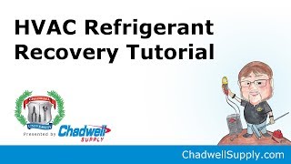 HVAC Refrigerant Recovery Process Demonstration [upl. by Atinomar]