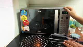 Bake a cake in an IFB microwave ovenSimplified [upl. by Notsirhc]