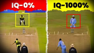 MS Dhoni High IQ Mastermind Moments  TFVCricket [upl. by Yren]