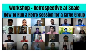 Agile retrospectives at Scale I How Sprint Retrospective Works I sprint retrospective explained [upl. by Analrahc974]