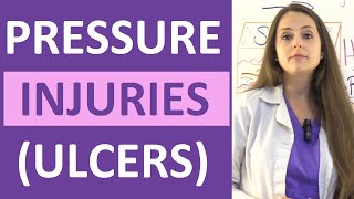 Pressure Ulcers Injuries Stages Prevention Assessment  Stage 1 2 3 4 Unstageable NCLEX [upl. by Ulund597]