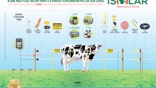 Cerca elétrica Rural Isoladores Qual usar  Dicas Isolar [upl. by Meer]