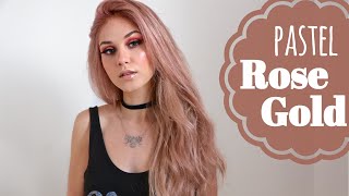 how to ROSEGOLD HAIR COLOUR [upl. by Gaul295]