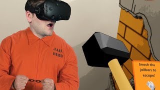 UCIEKAMY Z WIĘZIENIA  Prison Boss VR 3 HTC VIVE VR [upl. by Nabala163]