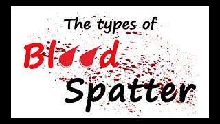 Bloodstain Spatter Pattern Analysis for Forensics [upl. by Gere419]