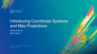 Introducing Coordinate Systems and Map Projections [upl. by Ingra509]