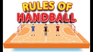 Rules of Handball  HANDBALL Rules  How to Play HandBall [upl. by Nyssa843]