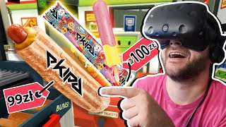 Sprzedaję LODY EKIPY i HOTDOGI podniosłem ceny  Job Simulator HTC VIVE VR [upl. by Chapland]