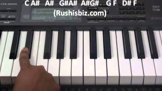 Kyunki Tum Hi Ho Aashiqui2  Piano Tutorials  Full Song  600 Songs BOOKPDF299 7013658813 [upl. by Julina]