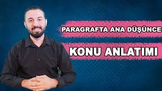 Paragrafta Ana Düşünce  Konu Anlatımı  Paragrafı Sevdiren Hoca  Hamza Kaya [upl. by Arline]