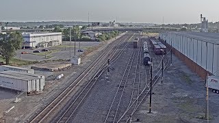 Kansas City Missouri  Virtual Railfan LIVE [upl. by Alleris210]