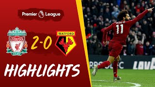 Liverpool 20 Watford  Salahs sensational double sees off Watford  Highlights [upl. by Powers]