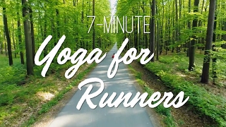 7Minute Yoga For Runners  Yoga With Adriene [upl. by Ma]