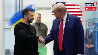 LIVE Donald Trump Meets Ukraine President Zelenskyy To Sign Mineral Deal  RussiaUkraine War  N18G [upl. by Krantz]