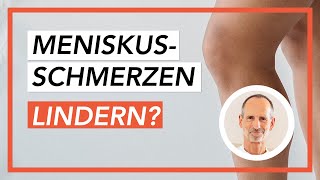 MeniskusSchmerzen Diese Übungen könnten WIRKLICH helfen [upl. by Asiel]