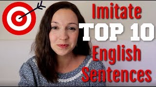 How to Pronounce TOP 10 English Sentences [upl. by Trip787]