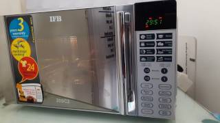 HOW TO USE IFB 20 liter convection microwave oven model 20sc2 full demo amp function [upl. by Fong476]