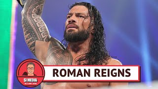 FULL INTERVIEW Roman Reigns on Possible Match vs The Rock [upl. by Strephonn]