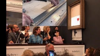 EEVBlog 1131  £1M Prank  Banksy Artwork Shredded HOW [upl. by Crichton]