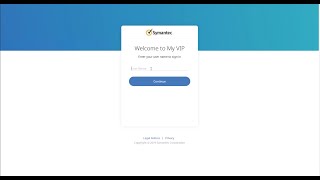 Symantec VIP Product Demo [upl. by Hevak859]