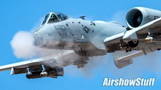 A10 Warthog Live Fire Training [upl. by Lachman]