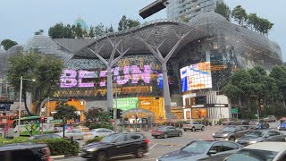 Orchard Road Singapore Nightlife Tour 2024 [upl. by Trainer927]