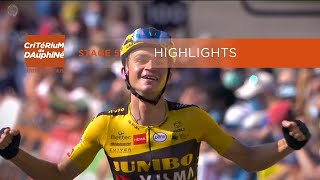 Critérium du Dauphiné 2020  Stage 5  Stage highlights [upl. by Essilevi]