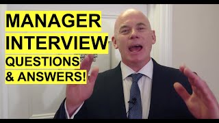 MANAGER Interview Questions and Answers How to PASS a Management Job Interview [upl. by Tara243]