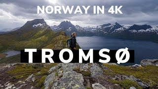 Best of Tromso Norway in Summer  Hiking Sailing and the Midnight Sun in 4K [upl. by Ennaerb]