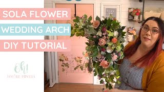 How to make a floral arch [upl. by Ybbed602]