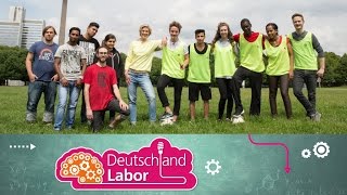 Deutsch lernen A2  Das Deutschlandlabor  Folge 03 Fußball [upl. by Aicena]