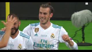 Gareth Bale goal vs Liverpool 26052018 [upl. by Eetsim419]