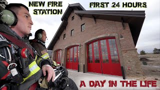 First 24 Hours in a New Fire Station  A Day in the Life [upl. by Onairda]