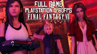 Final Fantasy 7 Remake  FULL GAME  PS5 60FPS  No Commentary [upl. by Ahs]