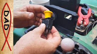 John Deere PTO switch repair simplified [upl. by Nekial818]