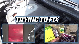 How to Service a VW GOLF MK5 16 FSI [upl. by Harikahs365]