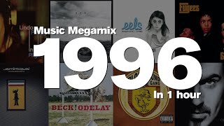 1996 in 1 Hour  Top hits including Linda Perry REM Eels Fugees Jamiroquai and many more [upl. by Rancell]