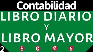 Contabilidad Libro diario y libro mayor [upl. by Nnylatsyrc625]