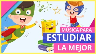 MÚSICA para ESTUDIAR NIÑOS 🧠 música de fondo para concentración TAREAS y DEBERES [upl. by Burny]