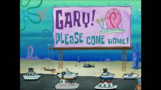 SpongeBob  Gary Come Home Czech [upl. by Odoric]