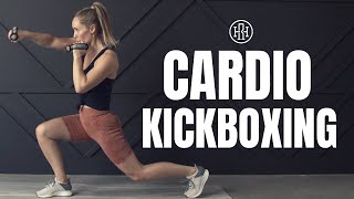 Cardio Kickboxing  Fat Burning Workout [upl. by Amlas]